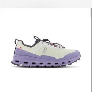 On Running Kids' Lavender and Cream Sneakers